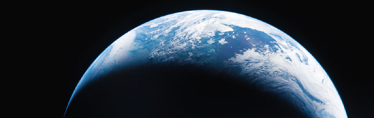 image de la Terre vue depuis la Lune