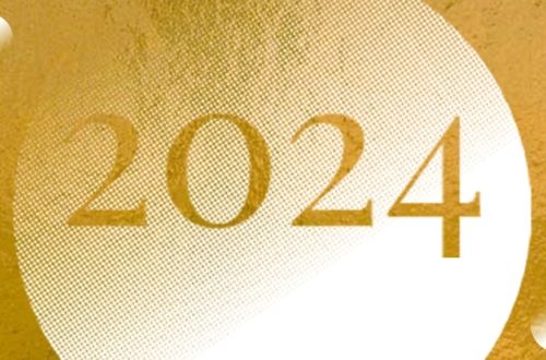 2024 | Voeux | or | blanc | nouvelle année